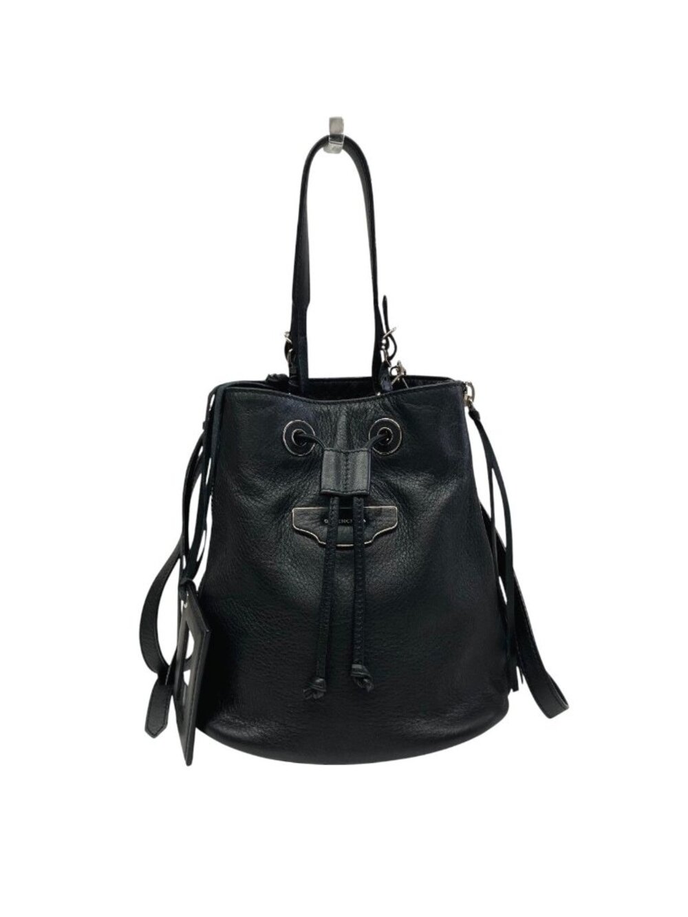 Balenciaga Paper Plate Handbag Leather